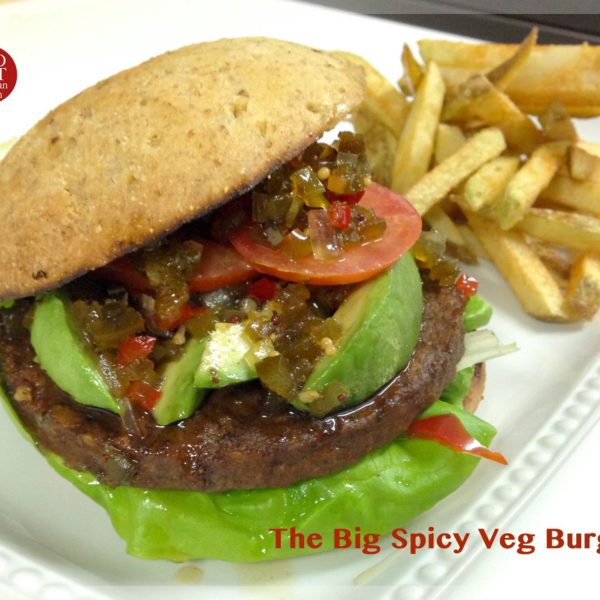 The Big Spicy Veg Burger
